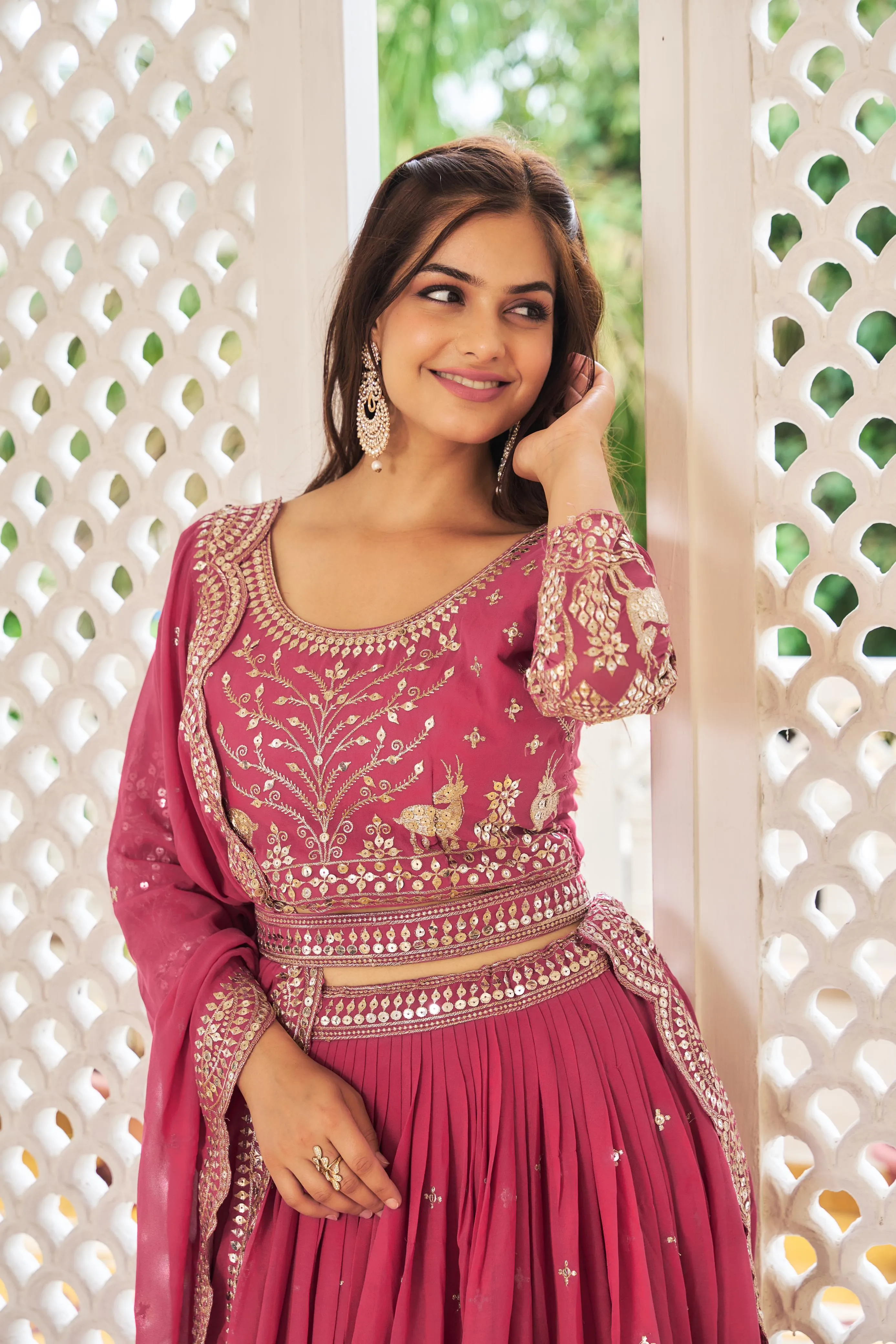 Buy Heavy Fox Georgette Premium Gown in Surat - Reseller Bazzar